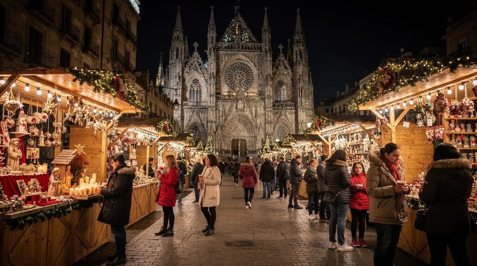 Christmas in Barcelona: markets, traditions and what to expect — Barcelona at Christmas means festive markets, cava, Catalan traditions and fewer