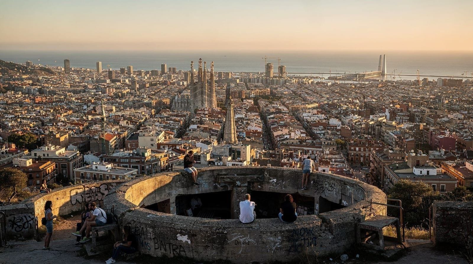 Bunkers del Carmel: Barcelona's best free viewpoint — The Bunkers del Carmel offers the best 360-degree view of Barcelona for free. Ho