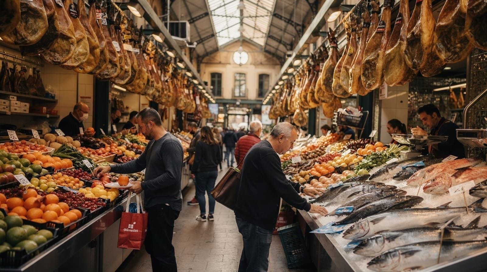 Food markets in Barcelona: beyond La Boqueria — Complete guide to Barcelona's food markets — La Boqueria, Santa Caterina, Sant A